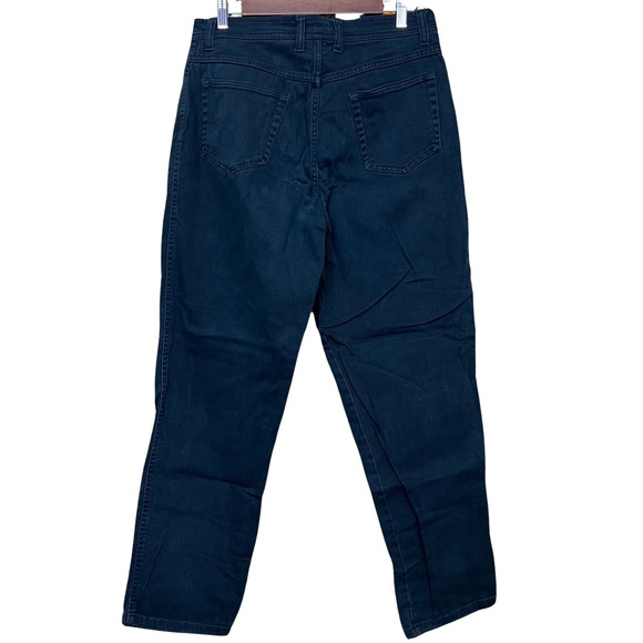 Vintage Bill Blass Black 90s High Rise Mom Jeans Size 8 - Picture 2 of 3